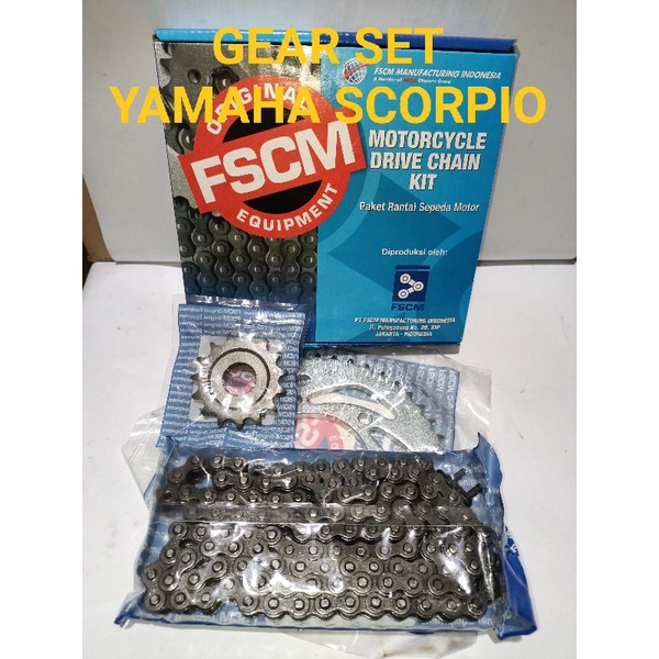 GEAR SET YAMAHA SCORPIO FSCM