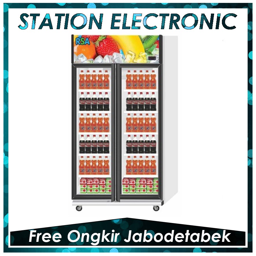 RSA JADE Showcase Cooler 2 Pintu [800 L]