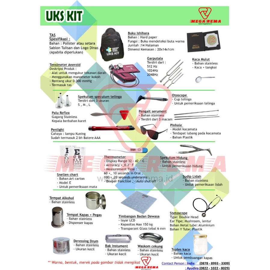 Jual Kit Uks | Usaha Kesehatan Sekolah Tahun 2022 | Shopee Indonesia