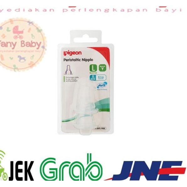 Pigeon Peristaltaic Nipple Slim "L"