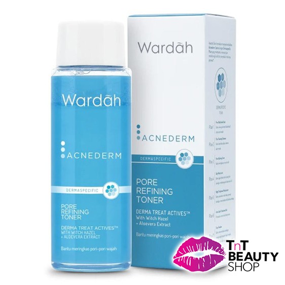 Wardah Acnederm Pore Refining Toner 100 ml | Shopee Indonesia