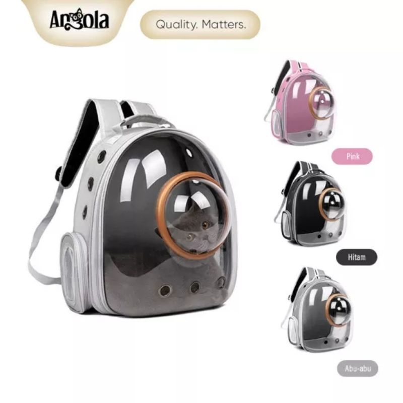 Angola Tas Ransel Hewan M10 Tas Kucing Astronot Pet Rucksack Pet Travel Bag/Carrier Ba