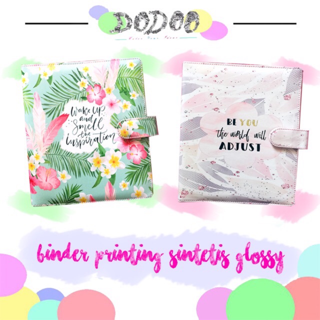 

BINDER PRINTING A5/B5 - QUOTES SERIES by Dodoo