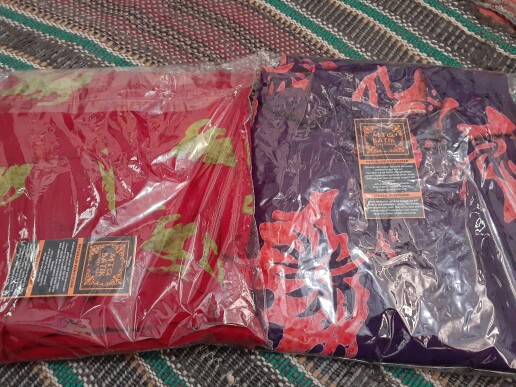 One Set Cap One Set Terbaru Kekinian Promo Rayon  Setelan Batik Motif Bunga Sepatu Terlaris Bisa Cod