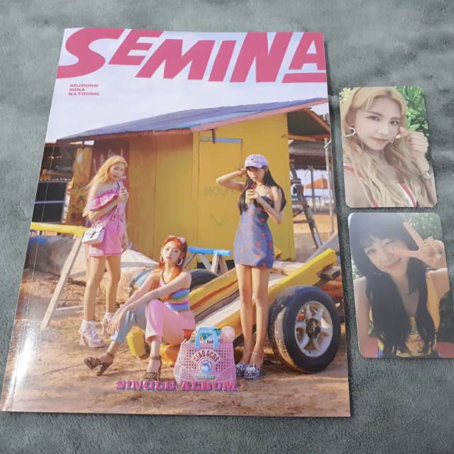 Gugudan Semina Jealousy Album + Sejeong & Nayoung Pc + Sejeong Poster