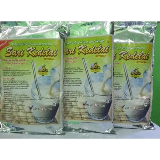 

htq8 sari bubuk kedelai murni plus bee pollen / susu kedelai fresh manis agxi
