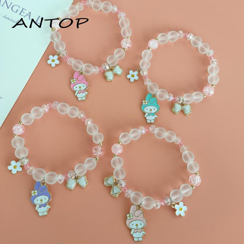 Gelang Rantai Charm Anjing Melody Cinnamon Untuk Hadiah Ulang Tahun Wanita