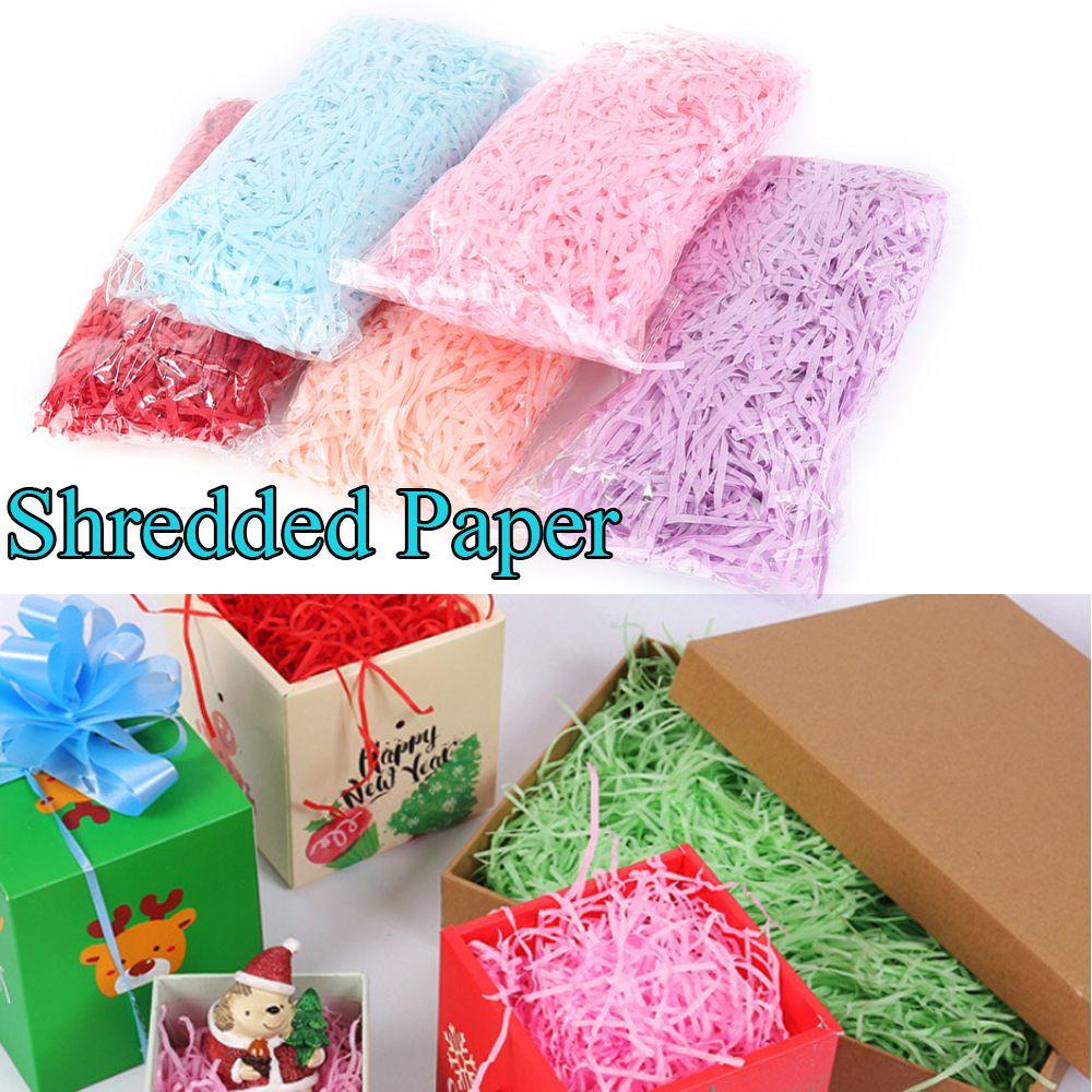 Solighter 20g Raffia Shredded Paper Craft Packaging Alat Aksesaries Confetti Wrapping Perlengkapan