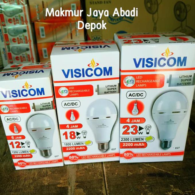 Lampu Visicom 23 watt Emergency / Acdc ratele992 dijamin