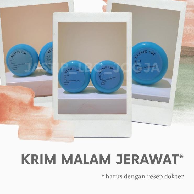 #Sale LBC Krim Malam Jerawat No 73, 74, 75, 76 54 ❇