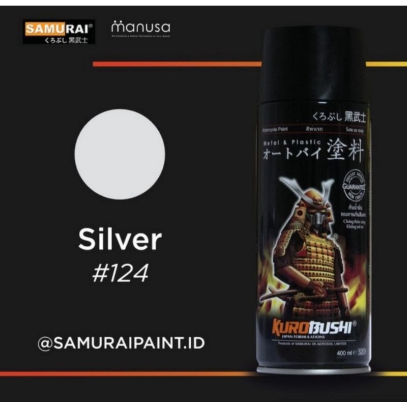 

Samurai Paint Standard Colour Silver Original