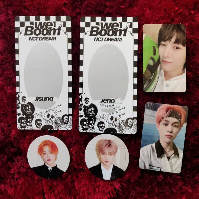 NCT Dream We Boom Renjun Chenle Jeno Jisung photocard circle card boom card