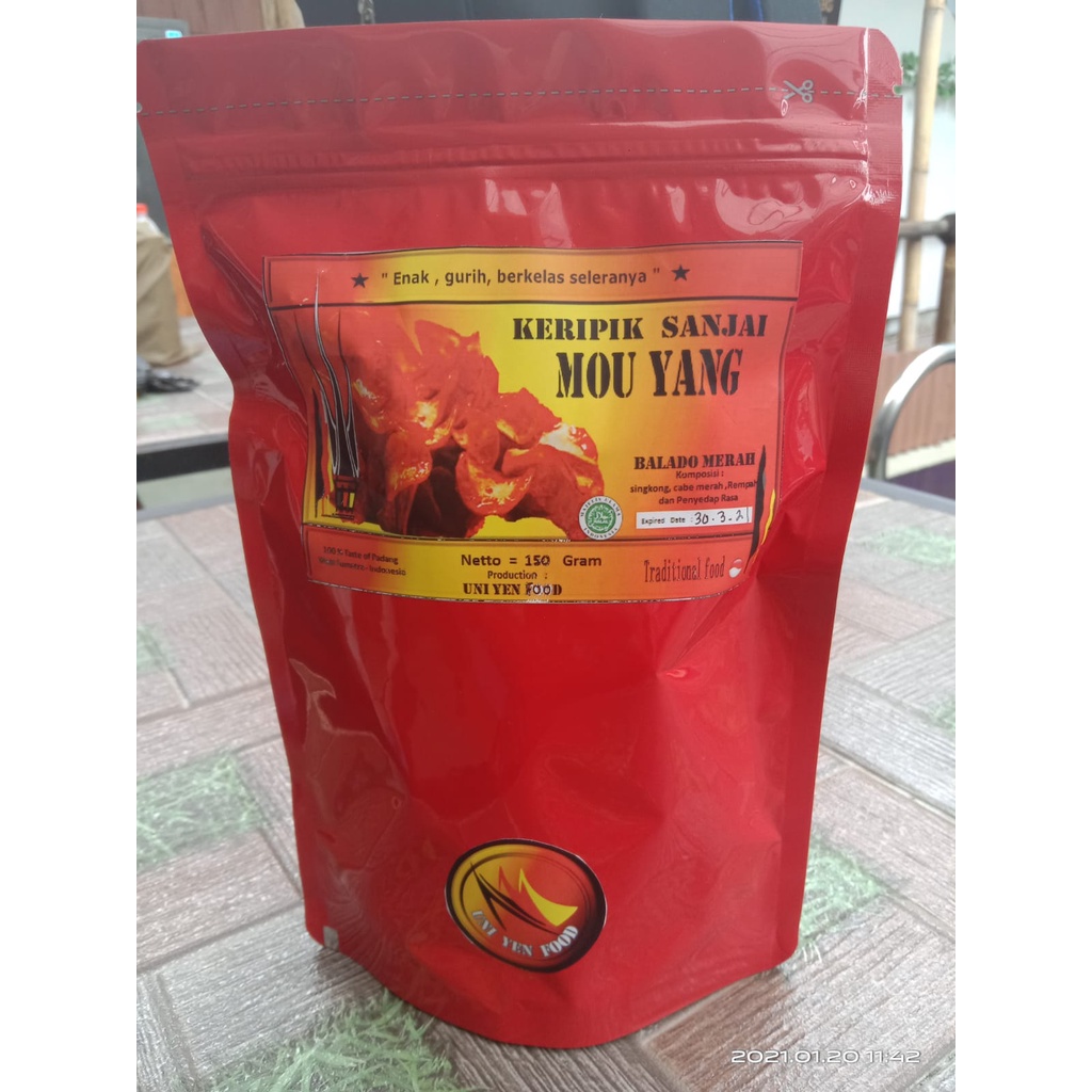 

Uni Yen Keripik Sanjay 150gr