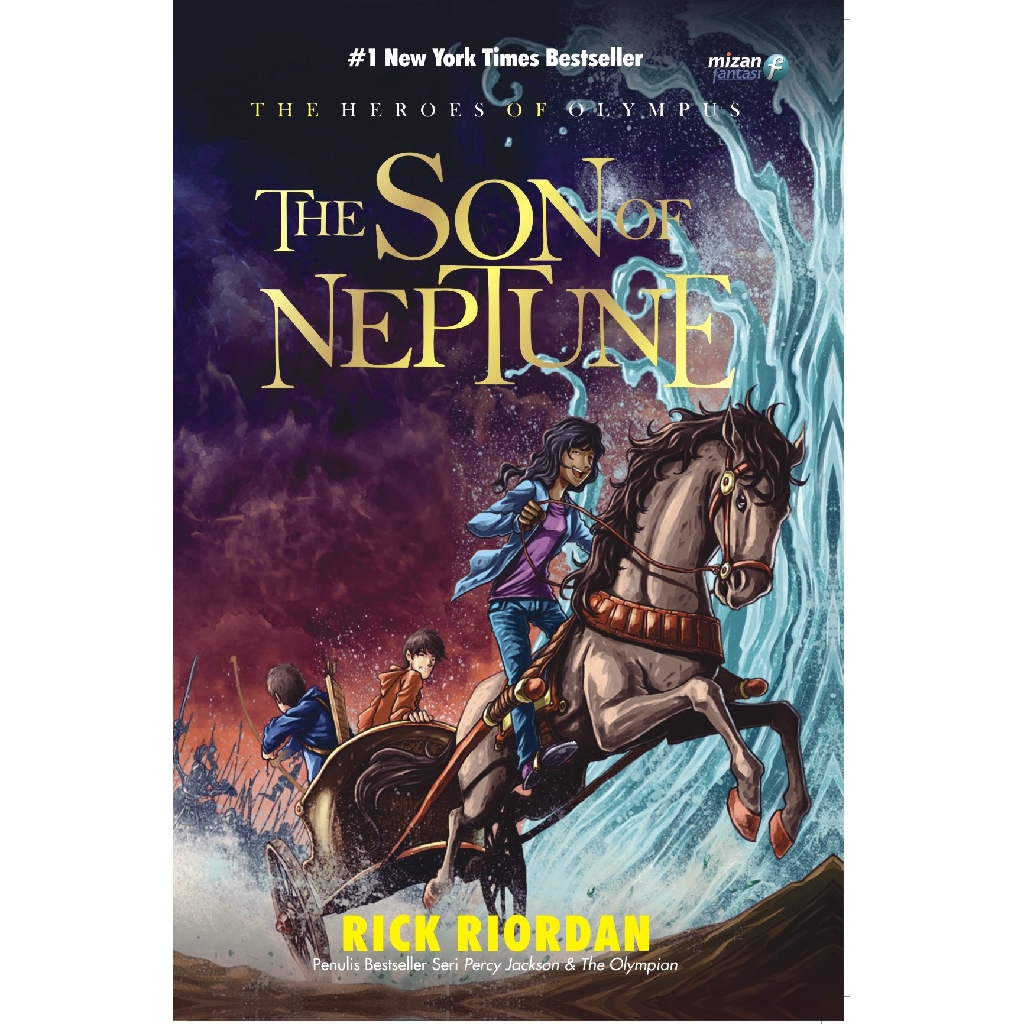 BUKU FIKSI - THE SON OF NEPTUNE - THE HEROES OF OLYMPUS #2 (REPUBLISH) - NOURA BOOKS-1