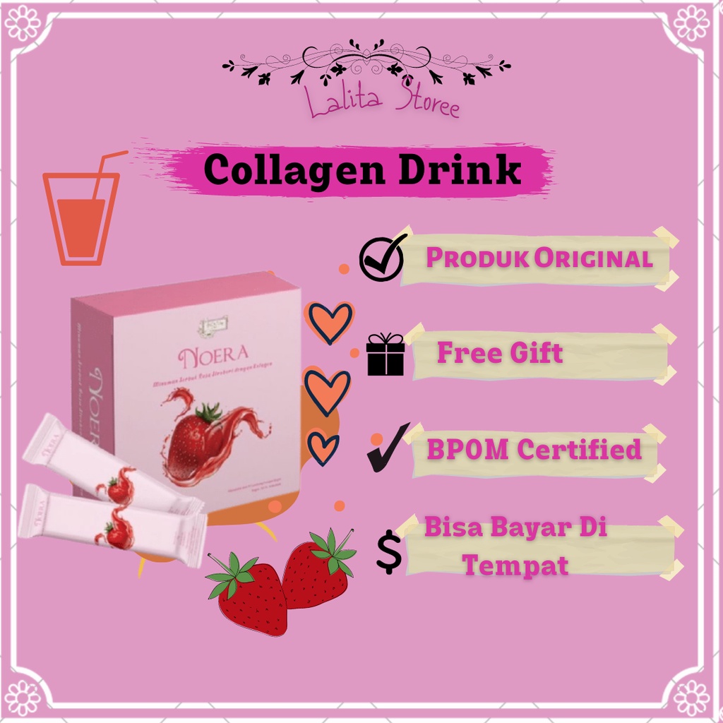 NOERA COLLAGEN DRINK BPOM ORIGINAL
