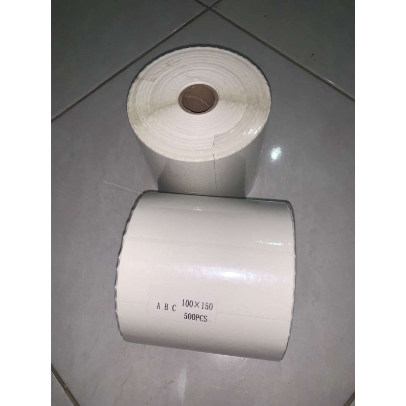 

ABC Kertas Sticker Resi /Label Thermal ABC - 100mm x 150mm