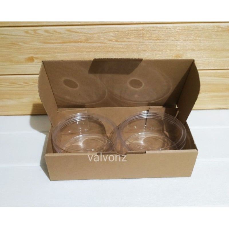 

kardus karton tebal toples hardtop bulat kue kering 450gr muat 2 VV28147