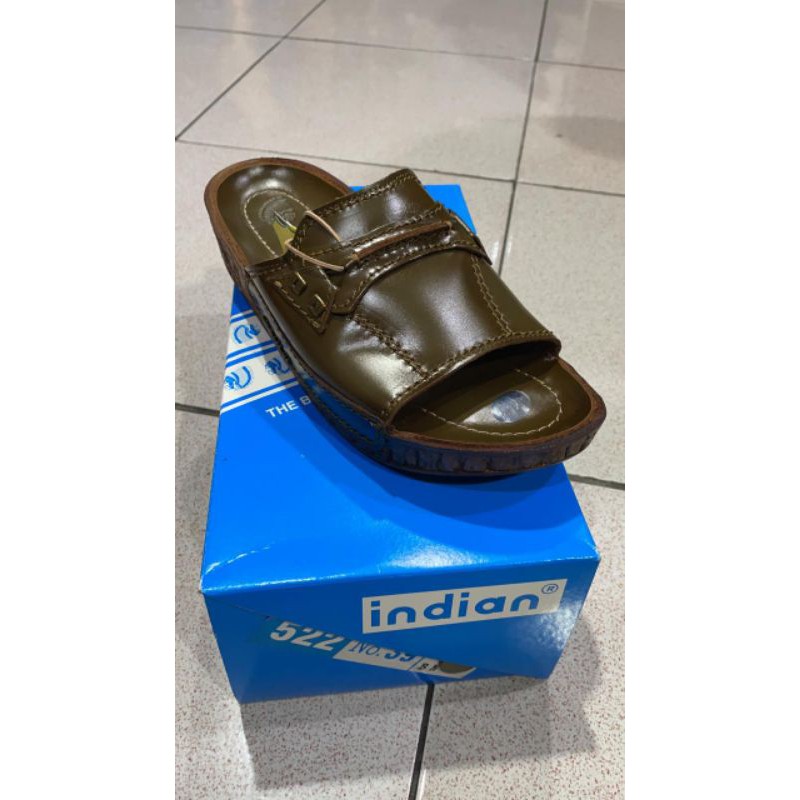 sandal kulit indian original i522.sandal indian ori