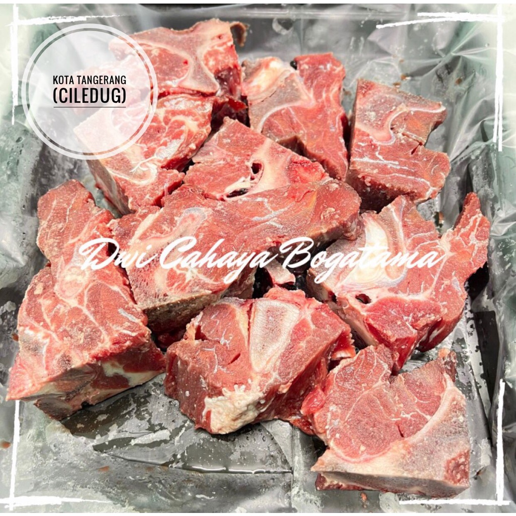 

Iga sop tulang leher daging super 500gram