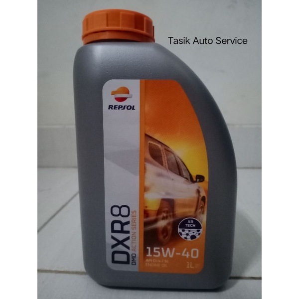 REPSOL DXR 8 15W-40 1 LITER - OLI MESIN MOBIL DIESEL