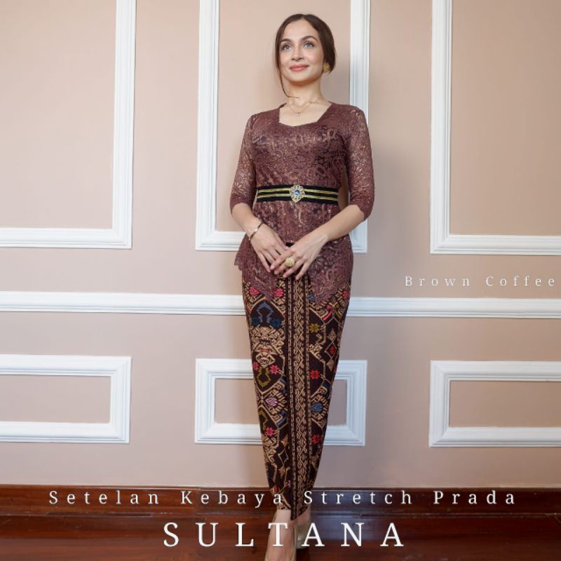 Setelan Kebaya Brokat Prad* Sultana