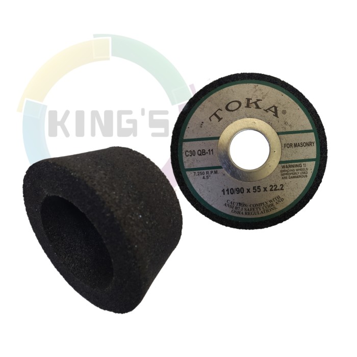 BATU GERINDA ASAH MANGKOK (4.5") TOKA GRINDING WHEELS