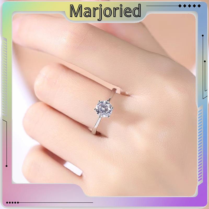 Cincin Berlapis Emas Zirkon Wanita-MJD