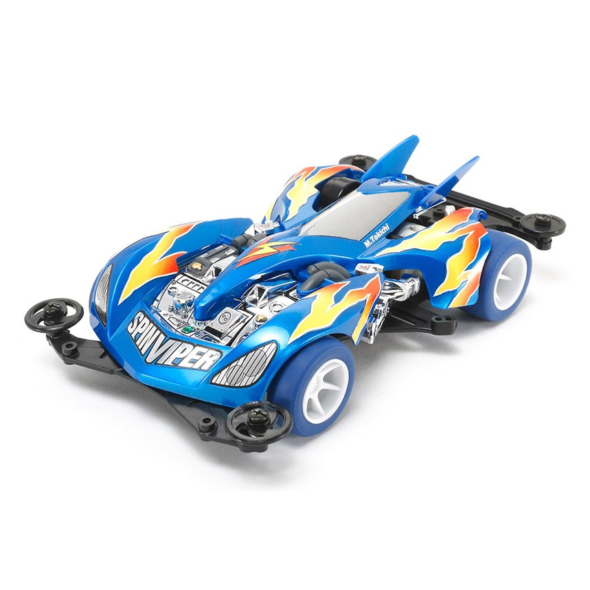 Tamiya Mini 4WD Spin Viper Pearl Blue Special Edition Original