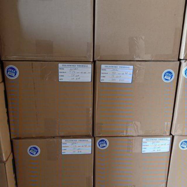 

Thermal Paper JIFAX 57x48 /Kertas Struk Thermal JIFAX 57x48mm