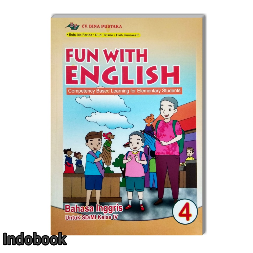 Buku Bahasa Inggris Kelas 4 Fun With English-0