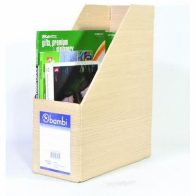 

COD Box file Bambi 1033 Magazine File Brown Wood PROMOKode 1991