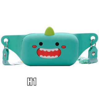 Silicone waist bag tas pinggang jelly anak