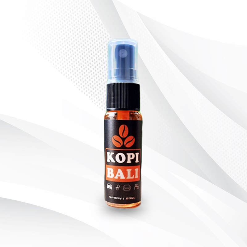 [Z183] 20ml Parfum Kopi Bali Spray Botol Semprot Pengharum Pewangi Mobil Helm Jaket Kipas AC Lemari Ruangan