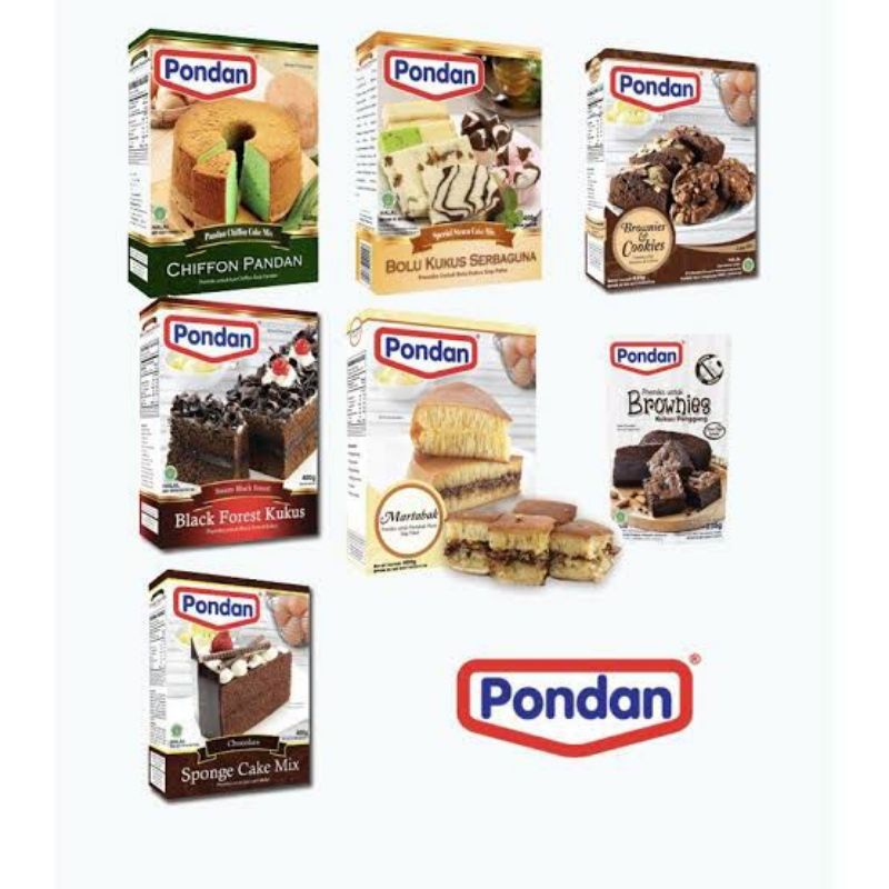 

Pondan/cake mix