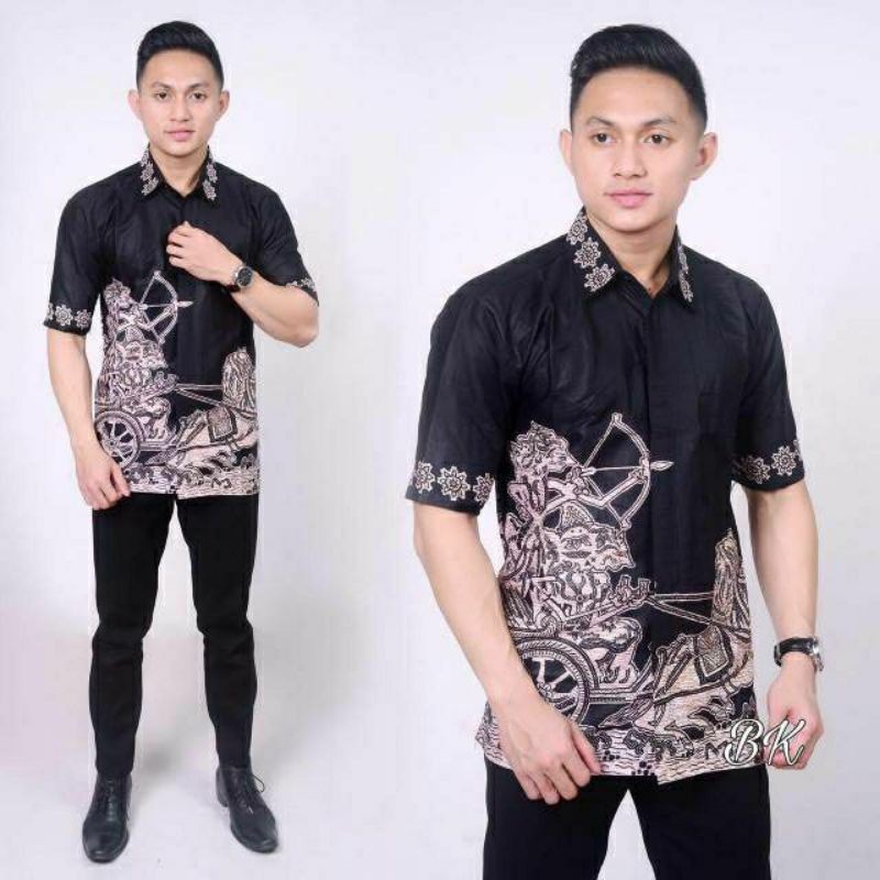 NEW ARRIVAL DISTRO BATIK PRIA BORDIR SOGAN HRB026 BATIKAF NOTOARTO BATIK IPNU-IPNU HEM