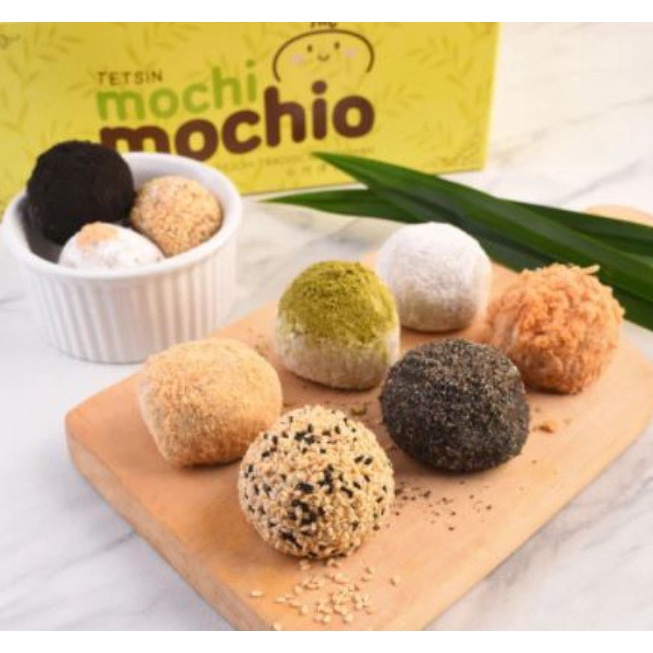 

T20R Mochi Mochio Tradisional Taiwan 1 Box Isi 10 Pcs - Kacang Tanah Ht501Gr