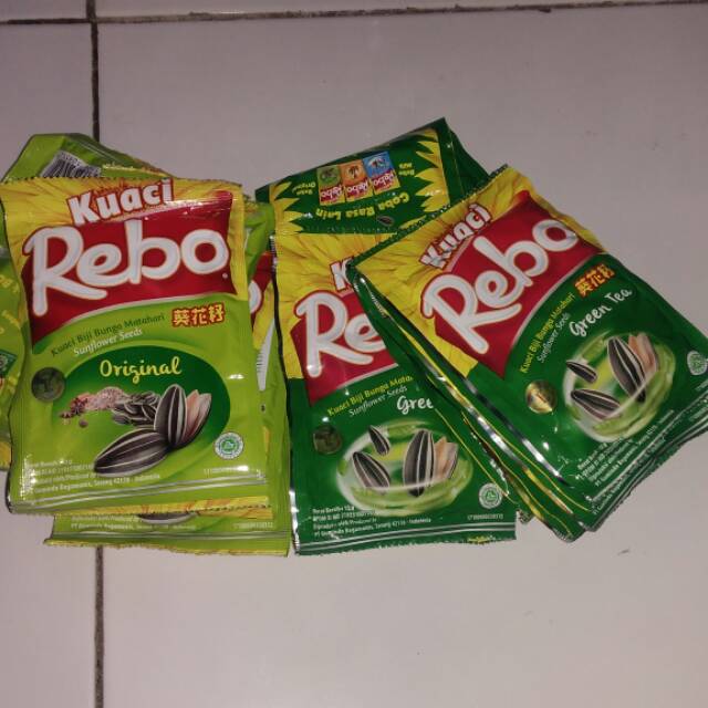 

Kuaci Rebo ORIGINAL / GREEN TEA / CARAMEL