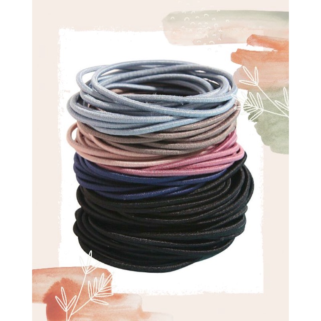 IKAT RAMBUT HITAM POLOS | GELANG TANGAN | GELANG POLOS