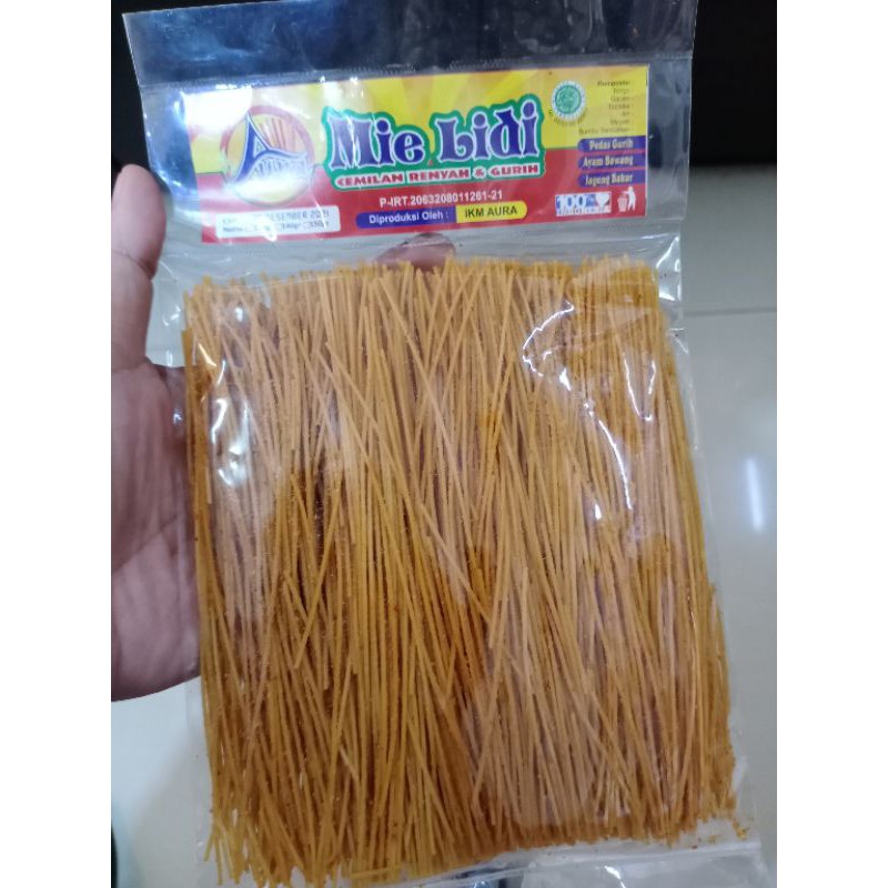 

Mie Lidi Pedes Berat - 140 Gram Khas Cirebon