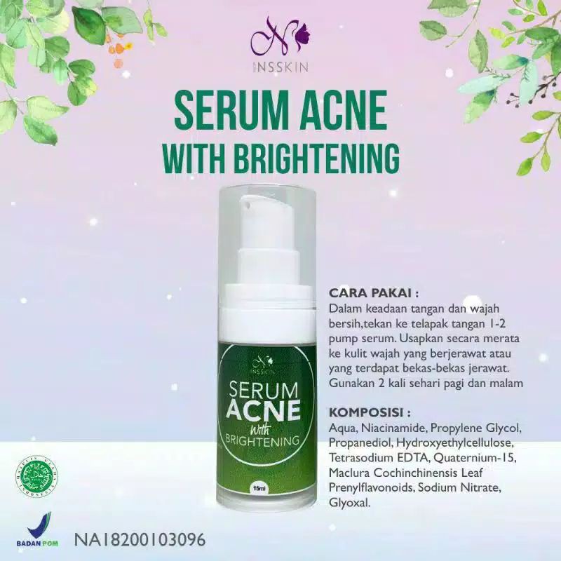SERUM ACNE W BRIGHTENING NS SKIN