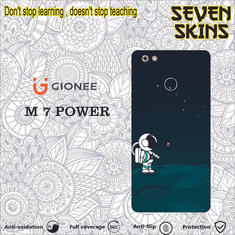 SKIN HANDPHONE DAPAT 2 PCS  GIONEE M 7 POWER ASTRONUD