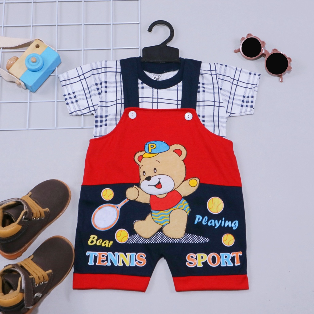 (SNI) Baju Kodok Kaos Size Bayi 3-18 Bulan / Setelan Model Jumper Import Baby Anak Laki Perempuan