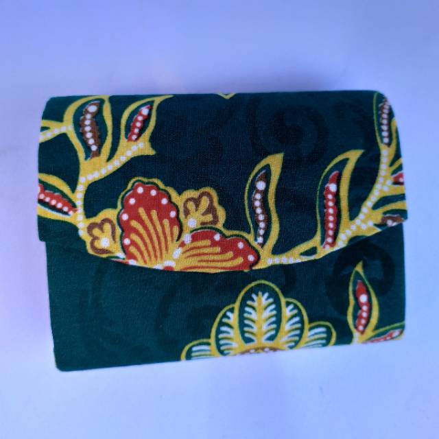 (BISA COD) DOMPET KOIN BATIK DENGAN KANCING HARGA PER PCS UKURAN 10 x 8 cm - SOUVENIR PERNIKAHAN