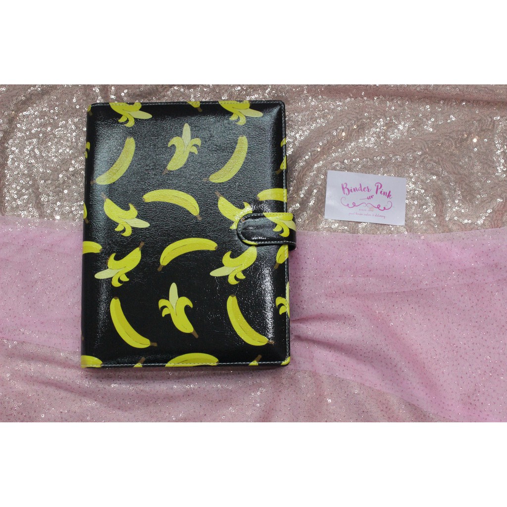 

Binder Printing Pisang Hitam 20ring/A5 & 26ring/B5 by binderpinkshop