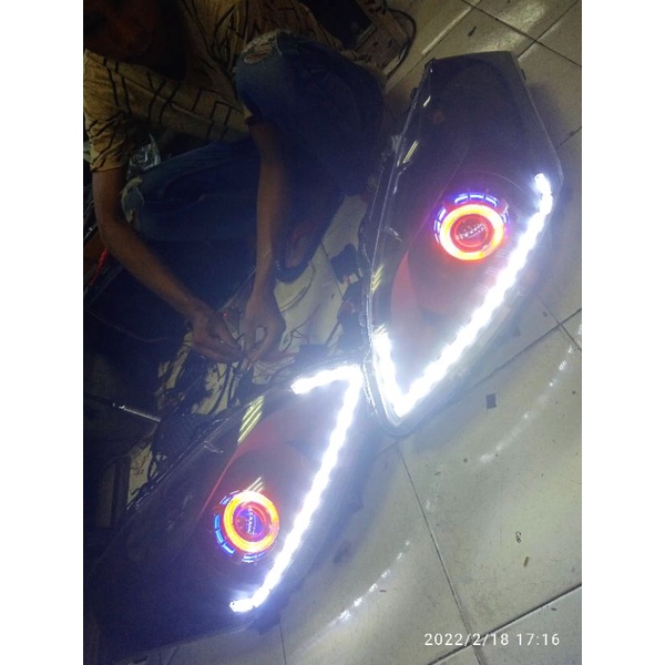 lampu ertiga lama custom projie simple headlamp ertiga avanza xenia
