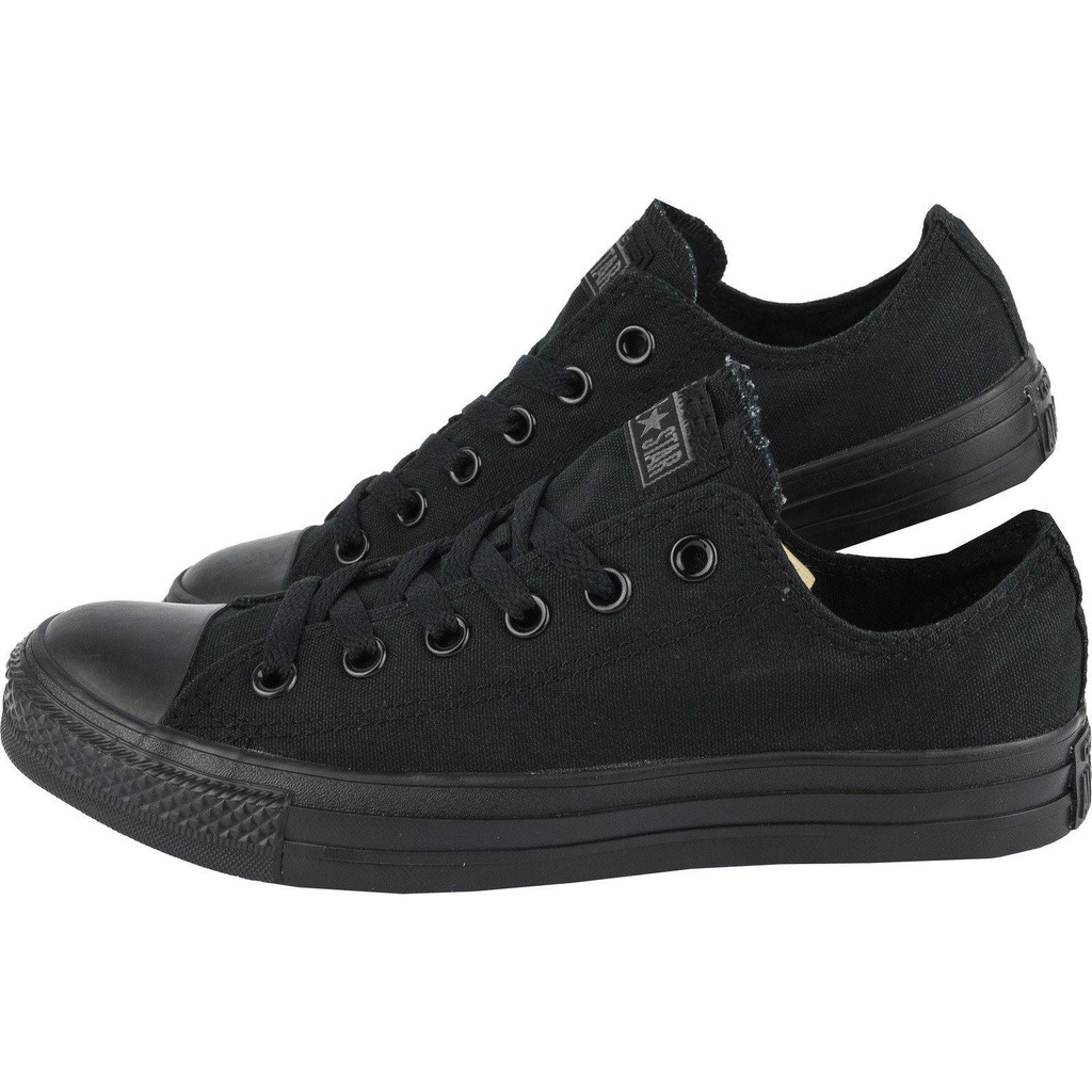 all black chucks