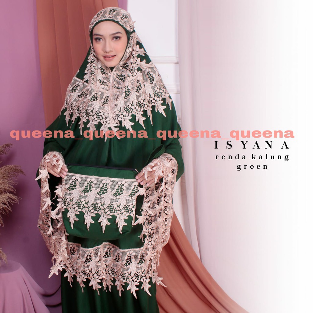 MUKENA DEWASA PRADA ISYANA RENDA KALUNG MUKENA PRINCESS SALSA MICRO JUMBO TERBARU