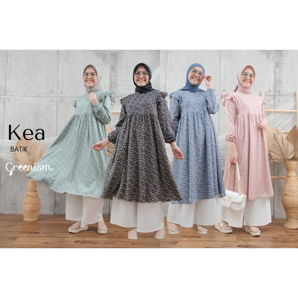 TUNIK BATIK CANTIK | KEA BATIK BY GREENISM