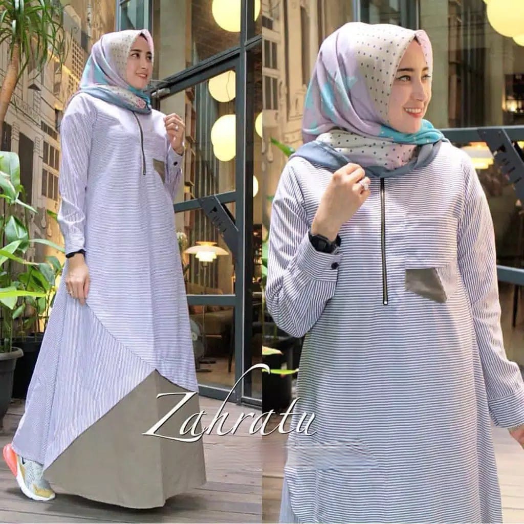 BUY 1 GET 1FREE | ( S M L XL ) GAMIS BUSUI / SUPPLIER BAJU WANITA / Zahratu maxi