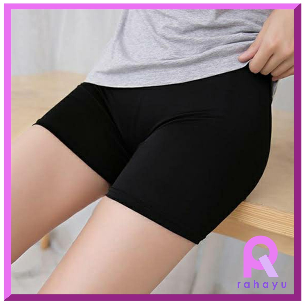 Legging Hotpants / Shorpant / Celana Dalaman Wanita / Lejing Sepaha / Leging Dalaman Perempuan